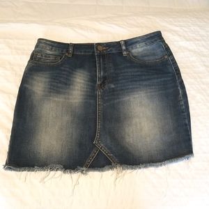 Jean skirt